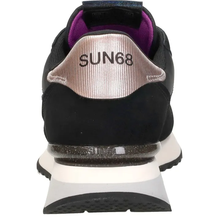 Sun68 Stargirl Glitter Logo sneakers zwart, foto 6