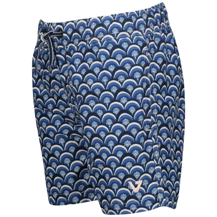 Vingino zwemshort met all over print blauw, foto 4