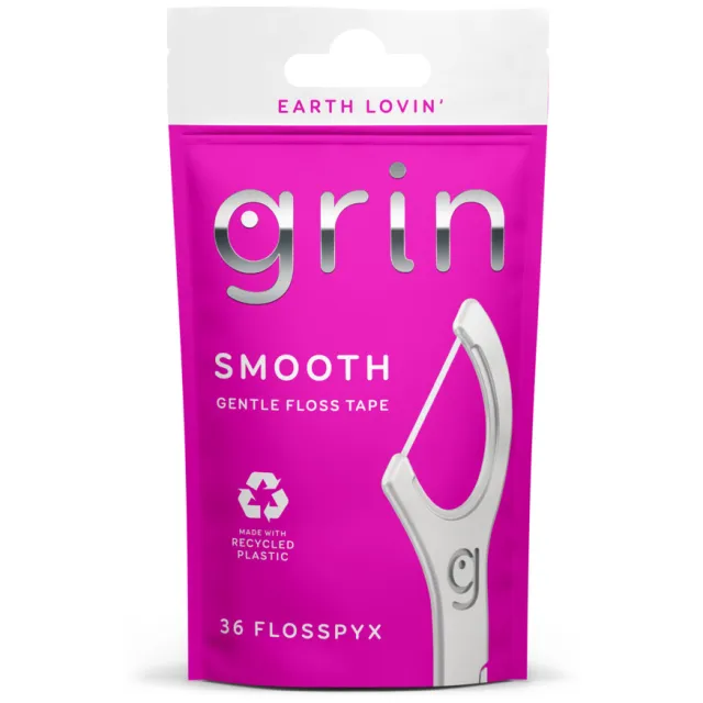 Grin Smooth Floss-Sticks flossdraad