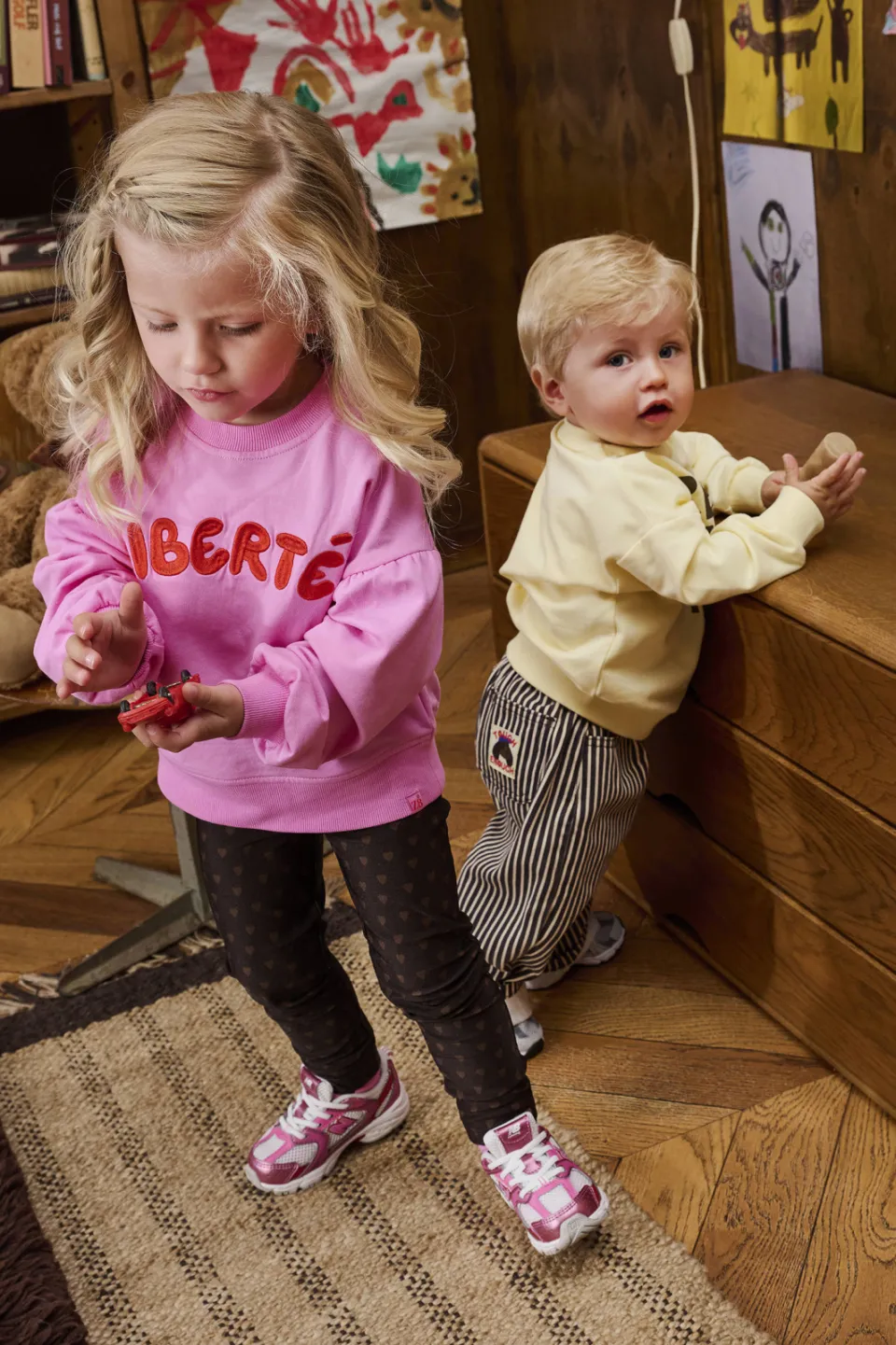 Z8 mini legging Kaat bruin, foto 5