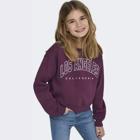 KIDS ONLY GIRL sweater paars, foto 3