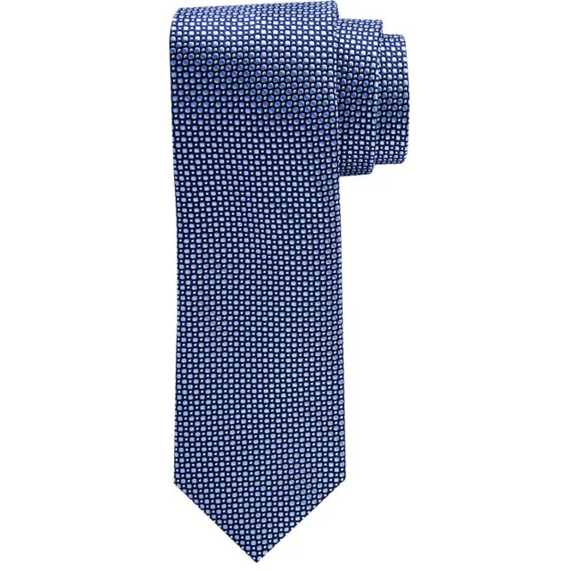 Profuomo zijden stropdas blauw