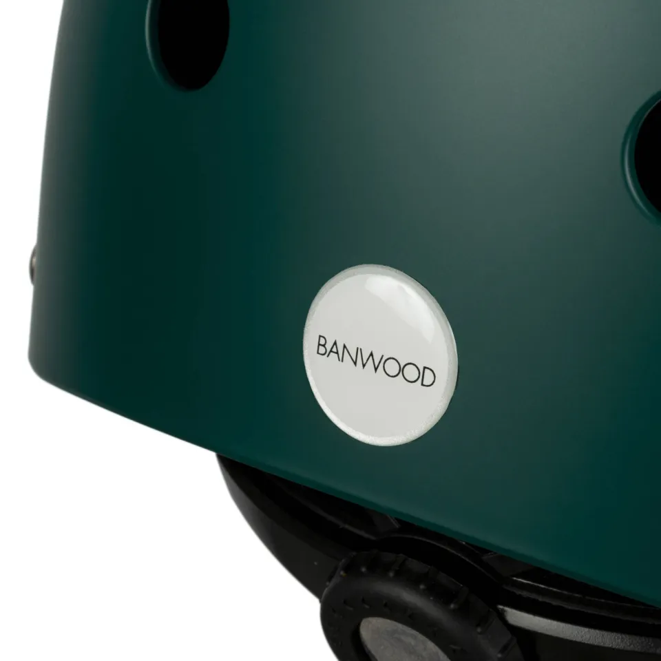 Banwood kinderfietshelm donkergroen groen, foto 4
