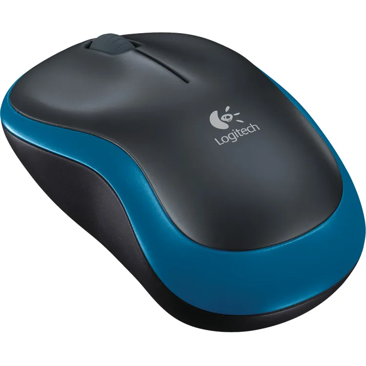 Logitech M185 draadloze muis blauw, foto 2
