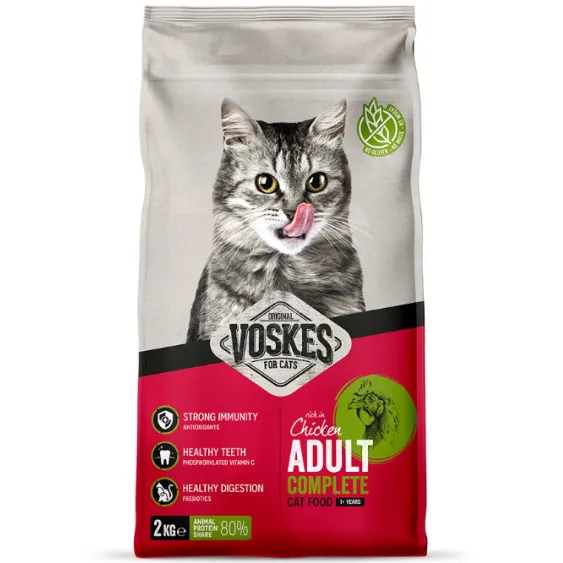 Voskes Adult Complete kip kattenvoer