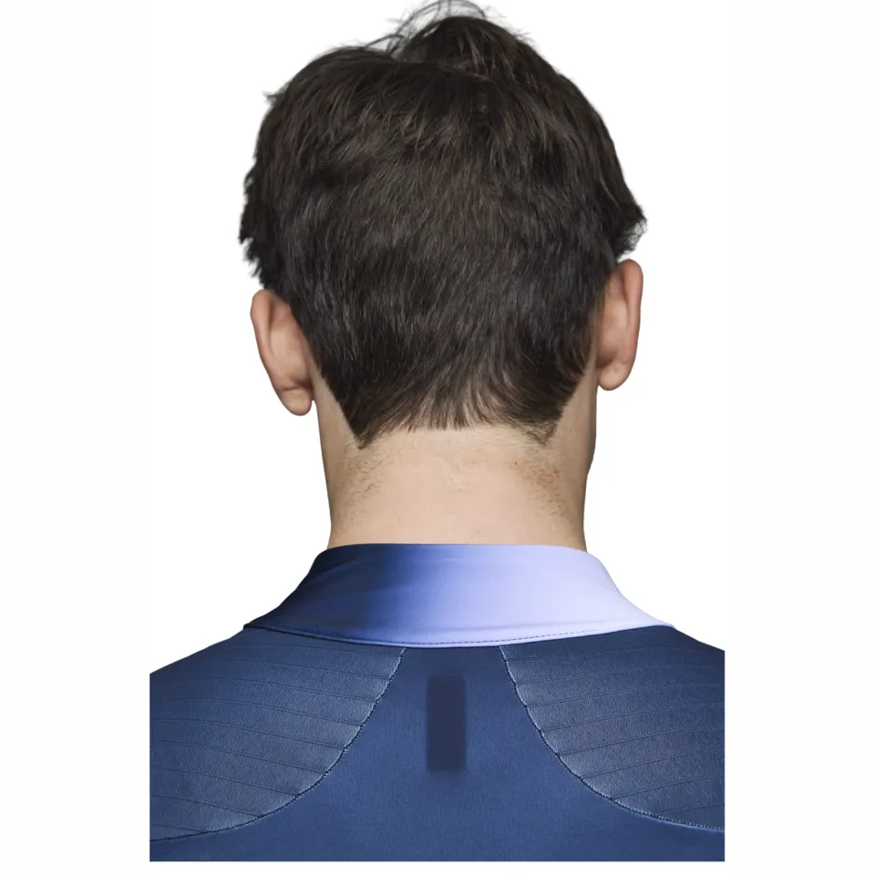 Q36.5 Gregarius Hybrid Collar Fade fietsshirtjack blauw, foto 4
