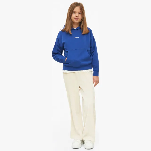 s.Oliver hoodie met backprint - blauw