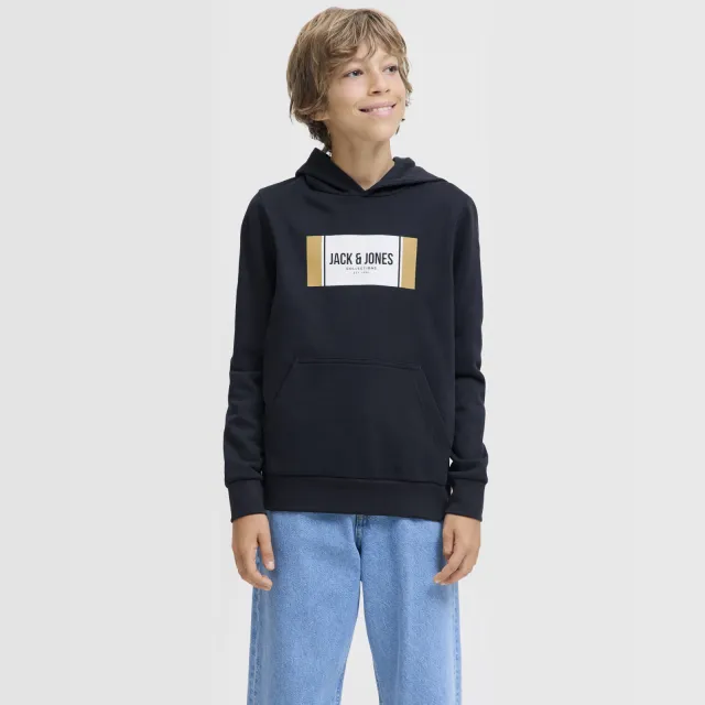 Jack & Jones JUNIOR hoodie donkerblauw