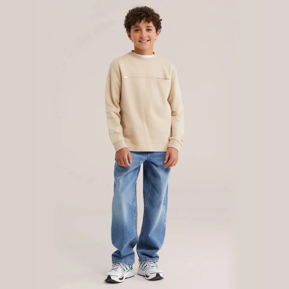 WE Fashion longsleeve beige
