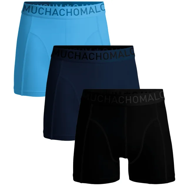 Muchachomalo Heren 3-pack Boxershorts Microfiber Veelkleurig