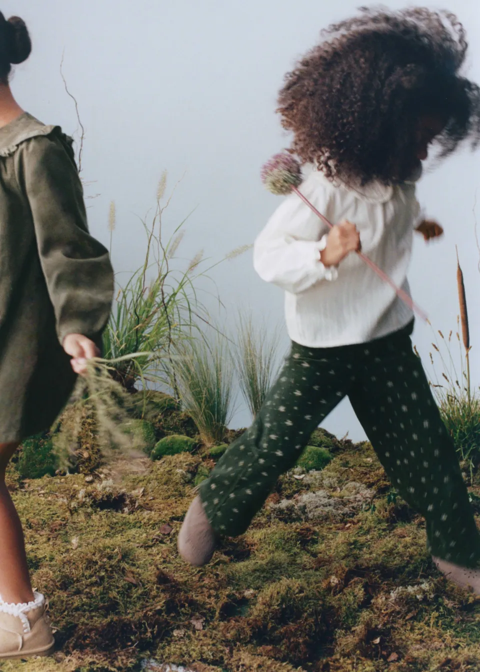 Mango Kids blousetop met borduursels naturel wit, foto 5
