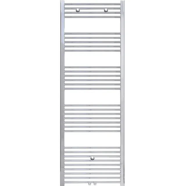 Boss & Wessing Designradiator BWS Nile Gobi 180x50cm Chroom Midden/zij-aansluiting