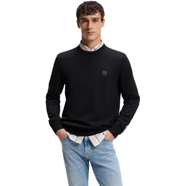 Trui BOSS Kanovano_S 10265856 01 50527583 donkerblauw