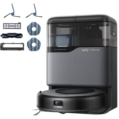 Eufy Omni C20 robotstofzuiger zwart