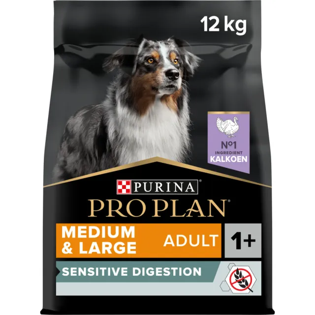 Pro Plan Medium & Large Adult Sensitive Digestion hondenvoer kalkoen