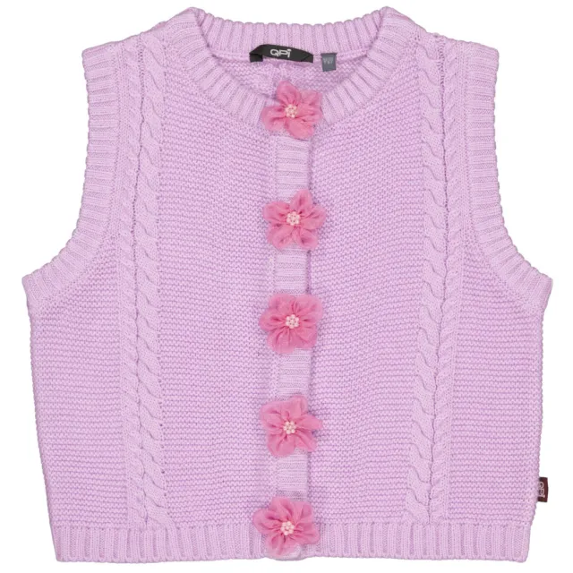 QPI gebreid gilet - lila, foto 2