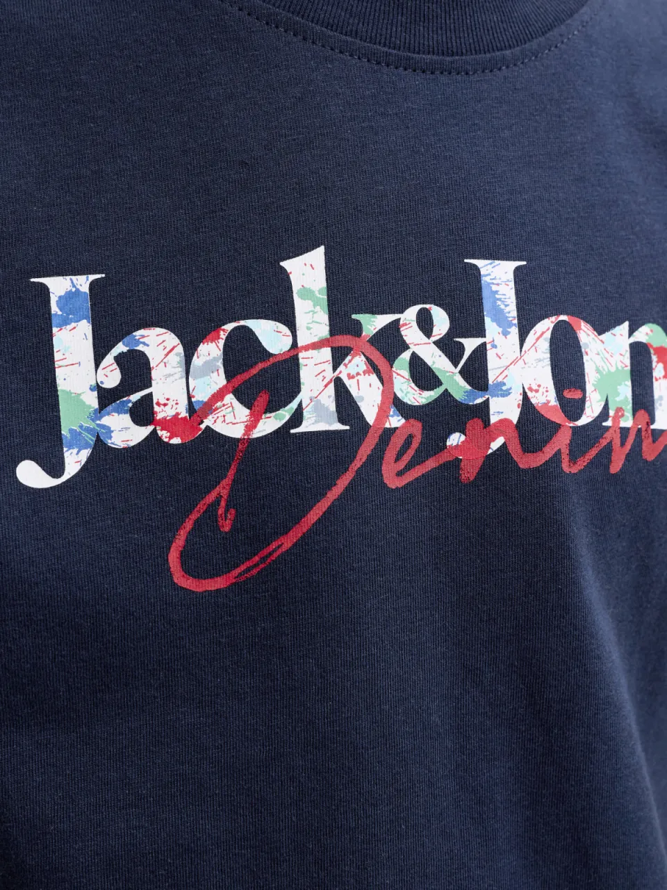 Jack & Jones T-shirt met logoprint donkerblauw, foto 6