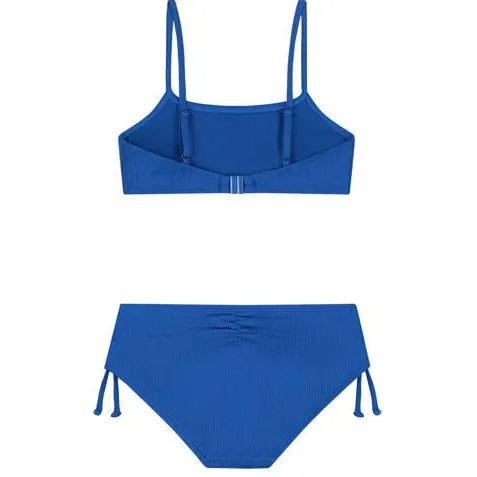 Shiwi The Sunshine Brand crop bikini Liv blauw Meisjes Polyamide