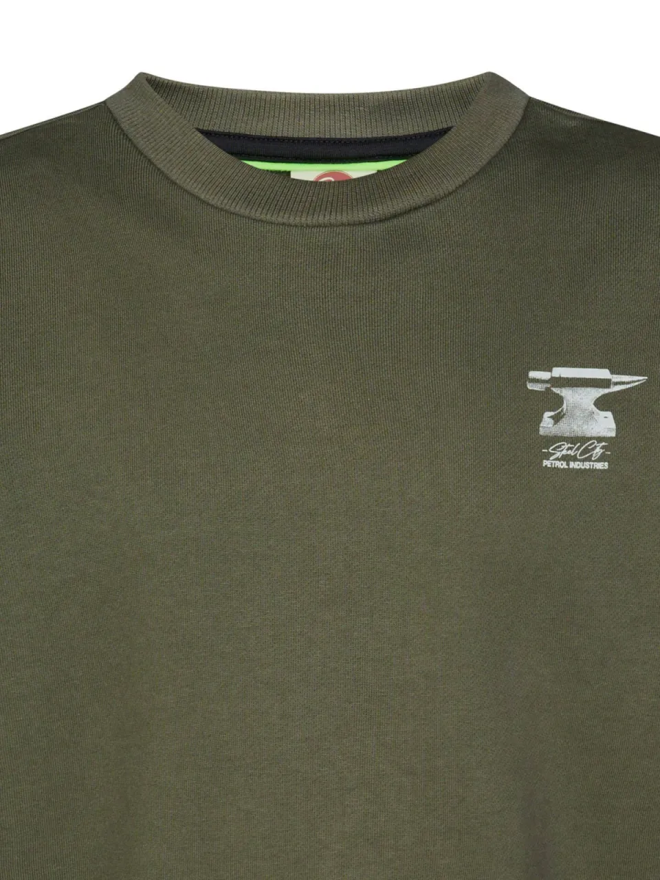 Petrol Industries sweater met backprint - groen, foto 6