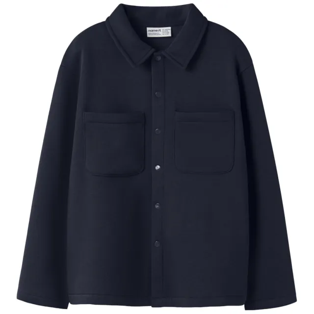 NAME IT KIDS overshirt - donkerblauw