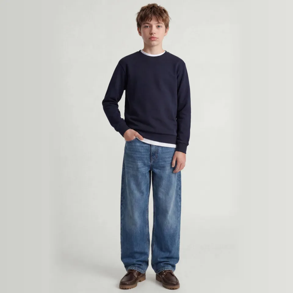 Jack & Jones JUNIOR sweater JJEBRADLEY donkerblauw, foto 4