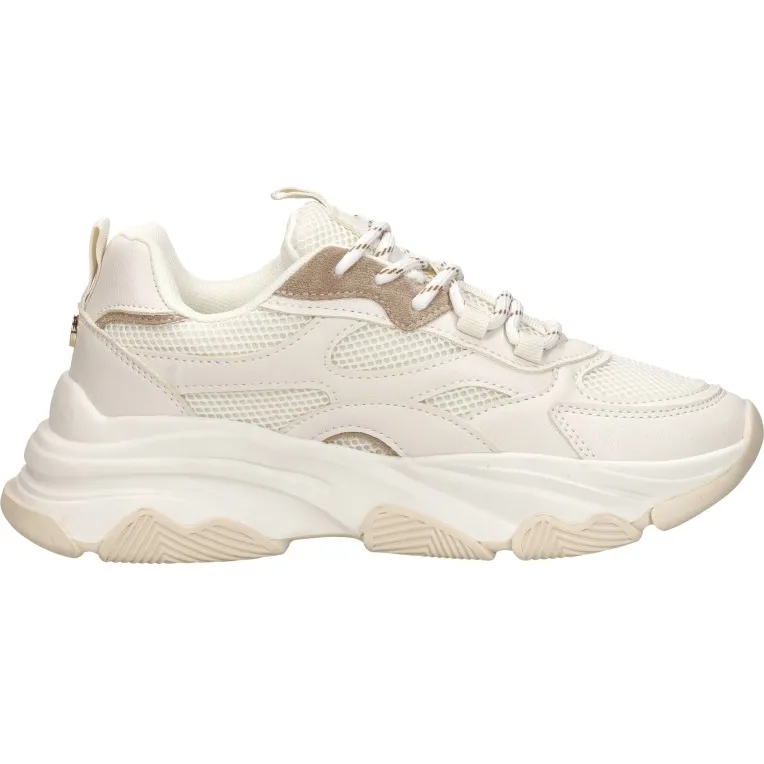 Sub55 sneakers laag wit Beige