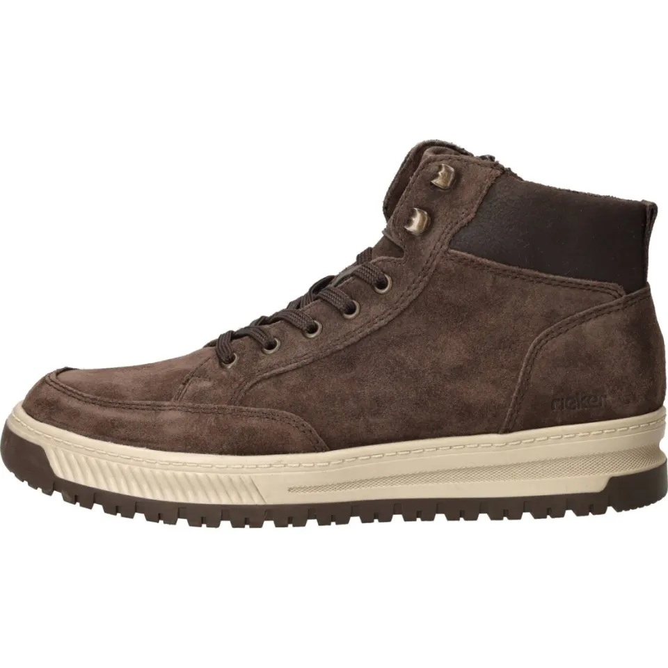 Rieker 299060 hoge sneaker bruin, foto 5