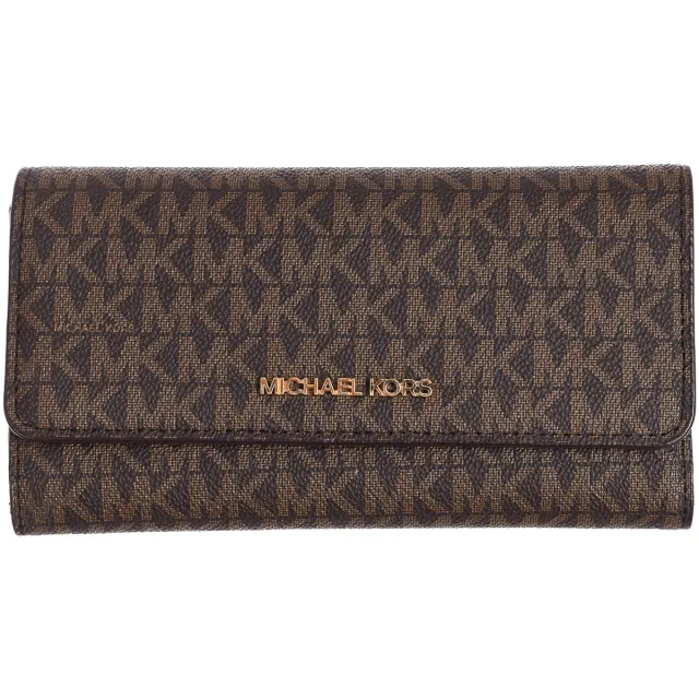 MICHAEL Michael Kors Portemonnee MICHAEL Michael Kors 35F8GTVF3B Bruin