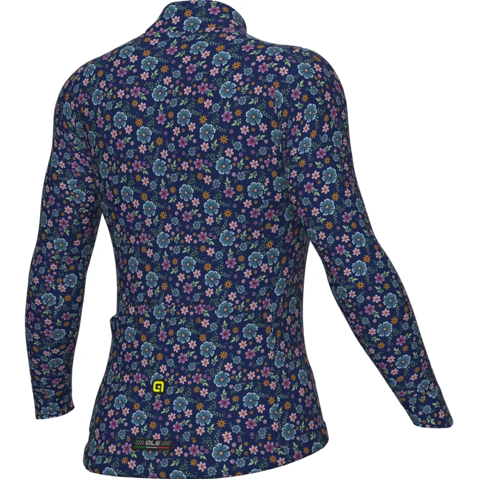 Alé Pragma Flowery dames fietsshirt blauw, foto 2