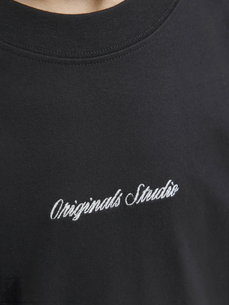 Jack & Jones Junior t-shirt zwart met tekstprint, foto 6