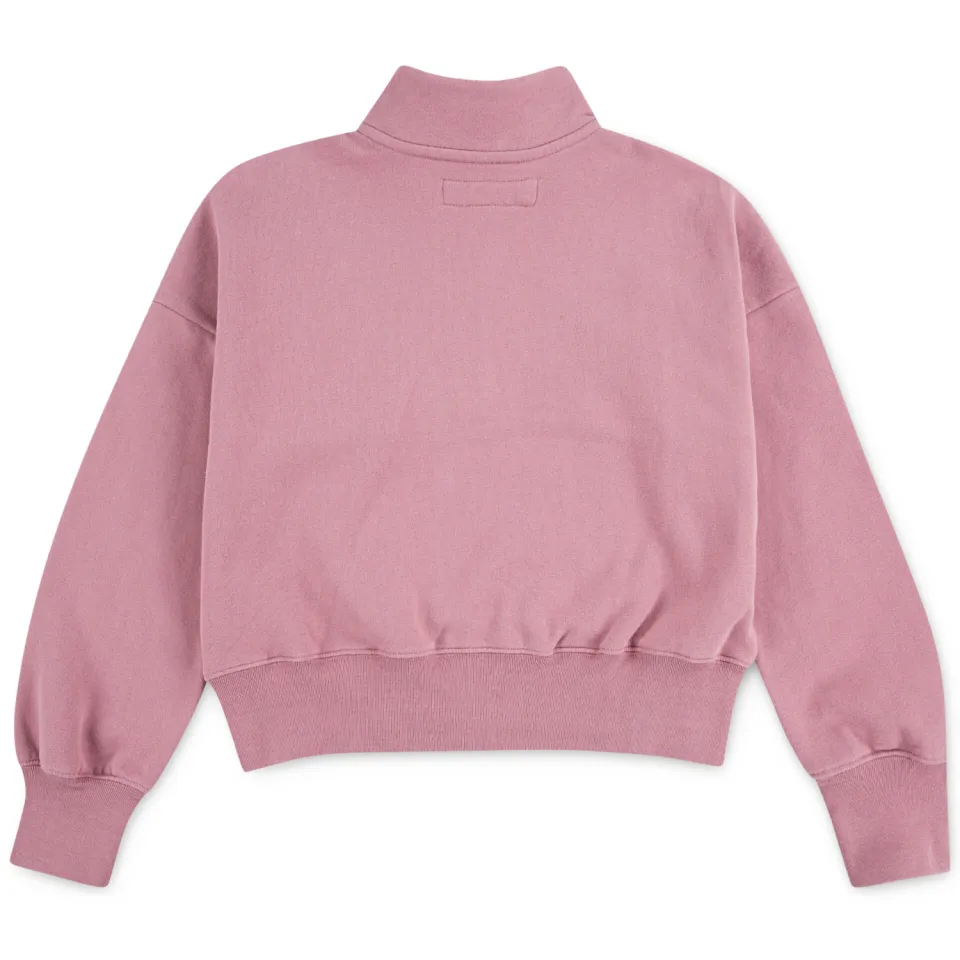 Abercrombie & Fitch fleecetrui roze, foto 4