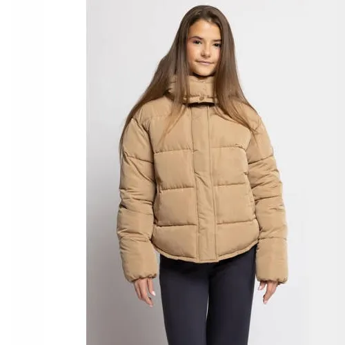 LOOXS 10sixteen quilted winterjas camel Goud
