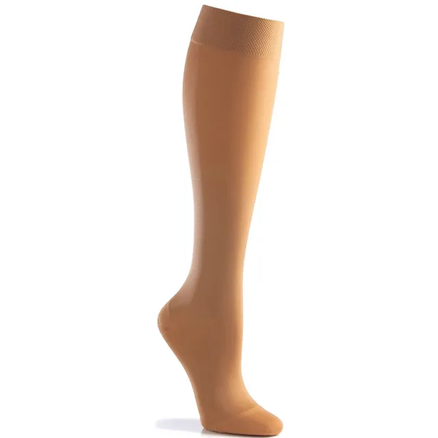 Mamsy ondersteunende kniekousen 70 denier beige