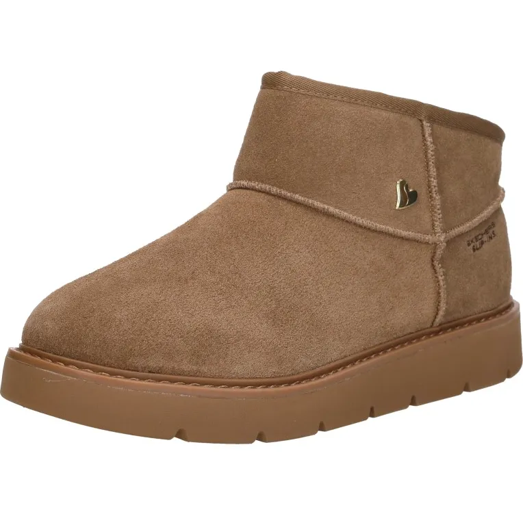 Skechers Slip-Ins Cozy Mini enkellaarsjes cognac, foto 6