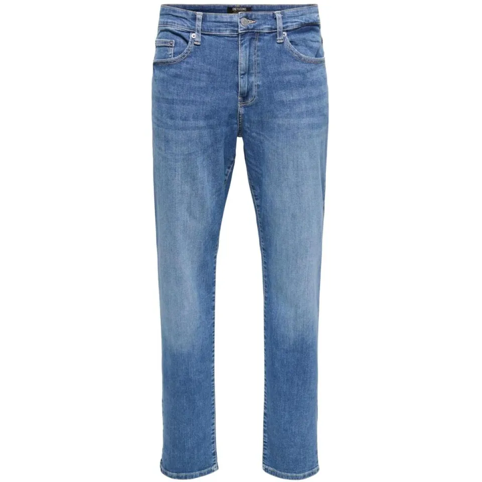 Only & Sons ONSWEFT regular fit jeans - mediumblauw, foto 2