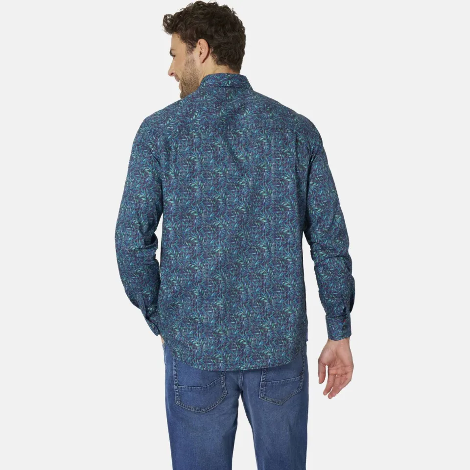 Babista regular fit overhemd Plus Size met print - donkerblauw, foto 5