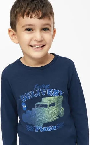 S.Oliver longsleeve donkerblauw, foto 6