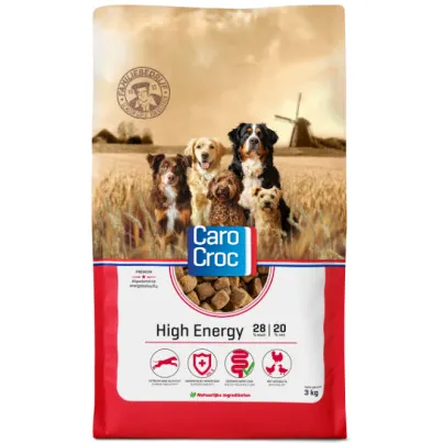 CaroCroc High Energy hondenvoer droog