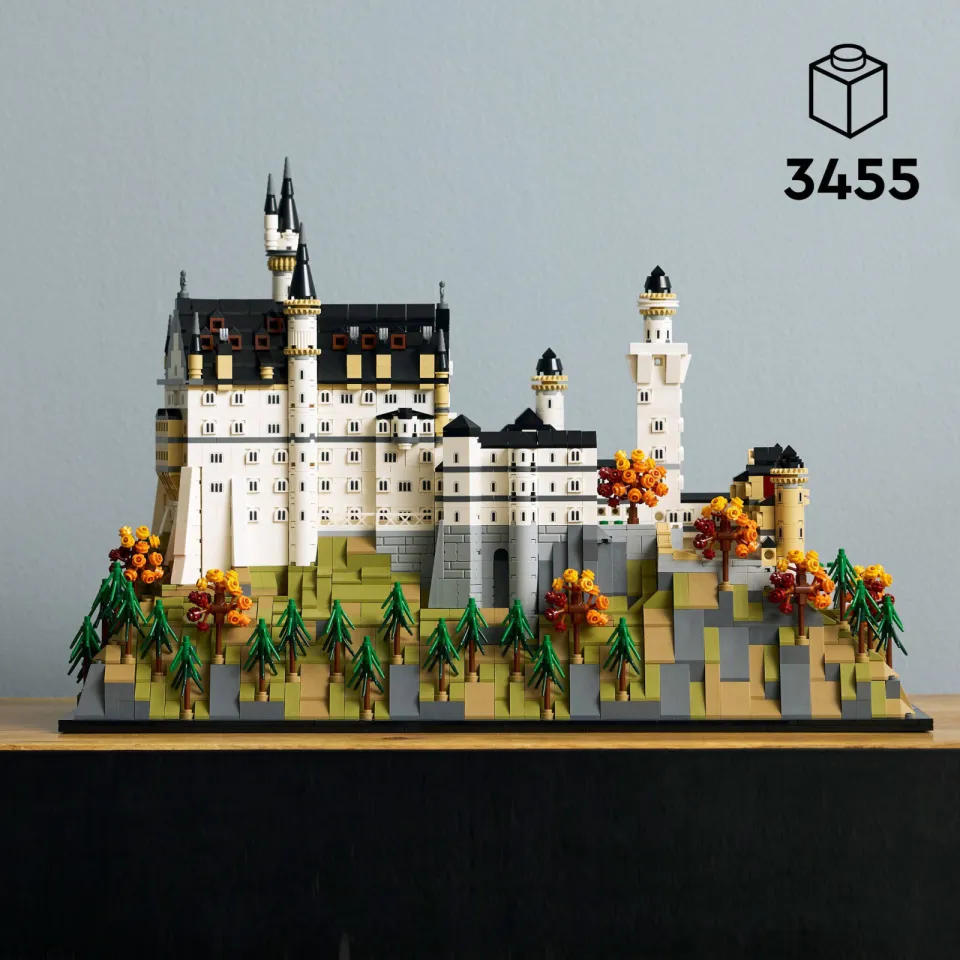 Lego Architecture Slot Neuschwanstein 21063, foto 4