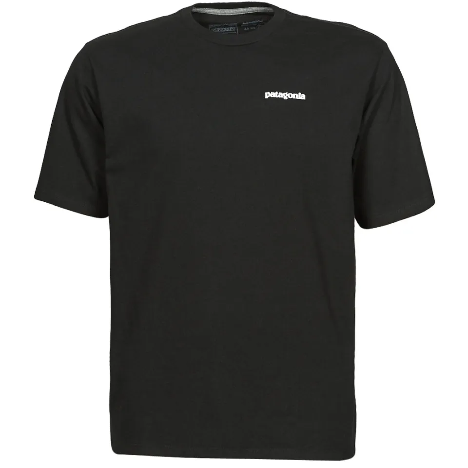 Patagonia P-6 Logo T-shirt zwart