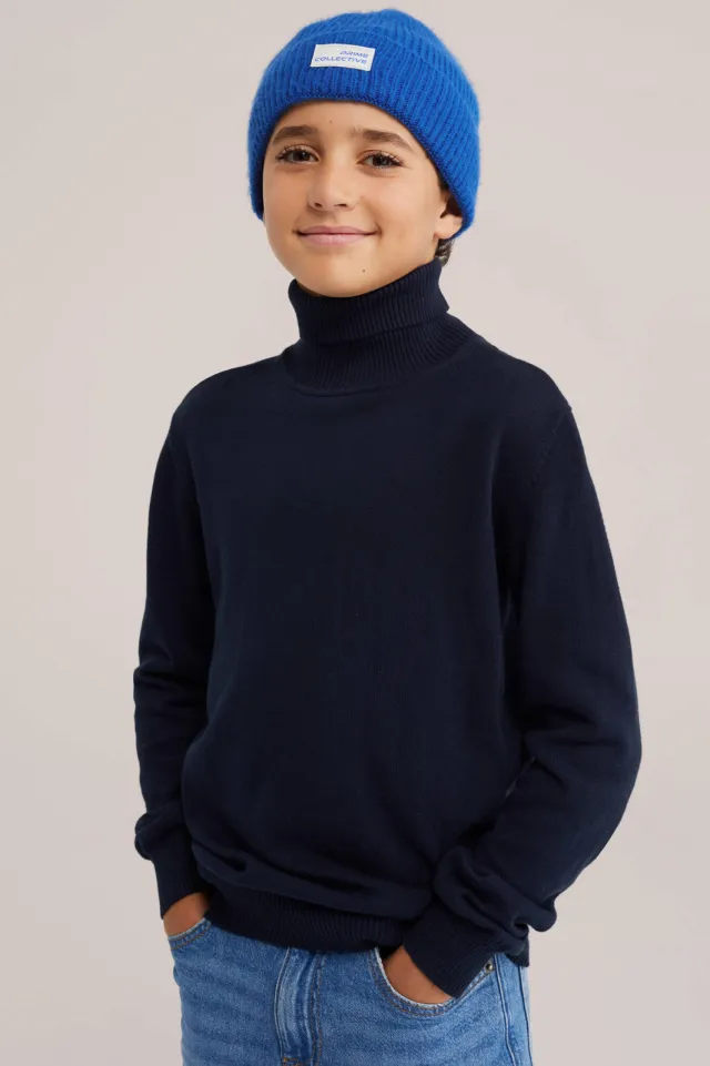 WE Fashion muts - blauw