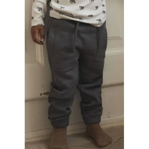 Lil' Atelier Mini joggingbroek grijs, foto 3