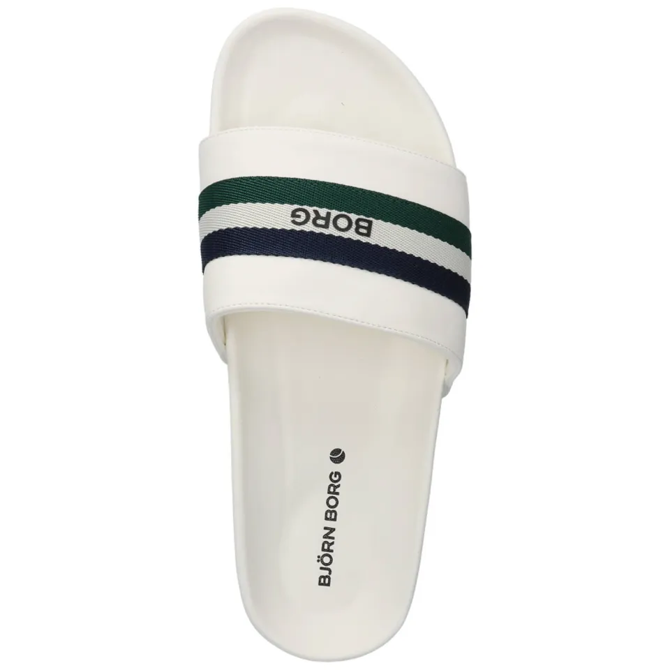 Björn Borg Heritage badslippers wit/zwart, foto 7