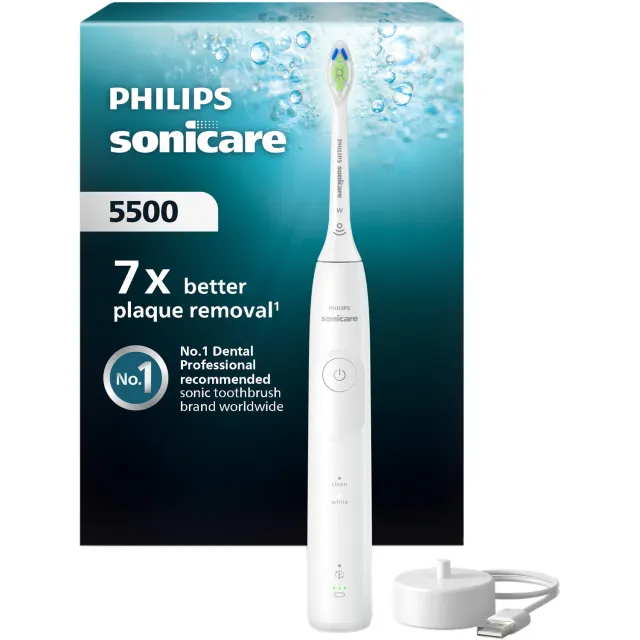 Philips Sonicare 5500 Series Hx7110/01 Elektrische Tandenborstel Wit