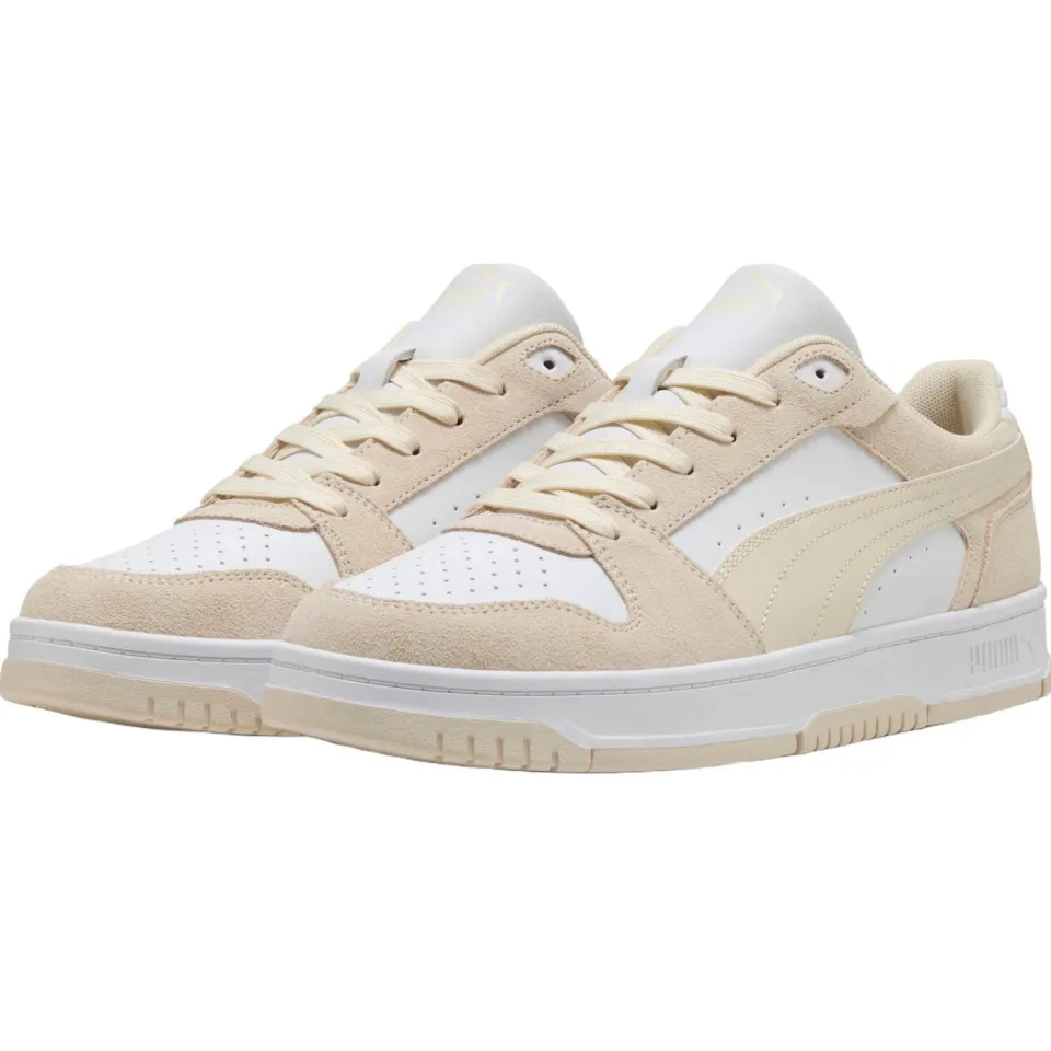 Puma Rebound Slam suède sneakers - wit/beige, foto 5
