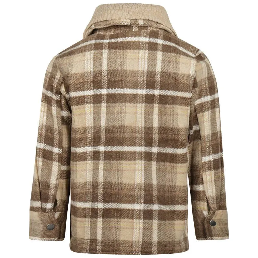 Koko Noko geruite shacket beige, foto 3