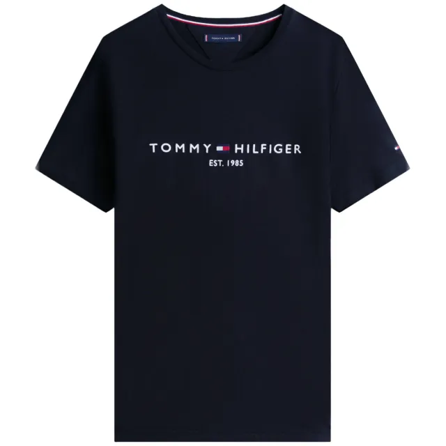 Tommy Hilfiger T-shirt met logo zwart, foto 2