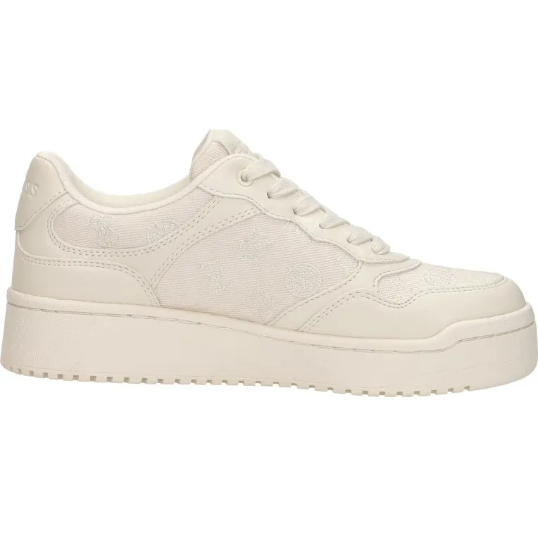 Guess Miram7 lage sneaker beige
