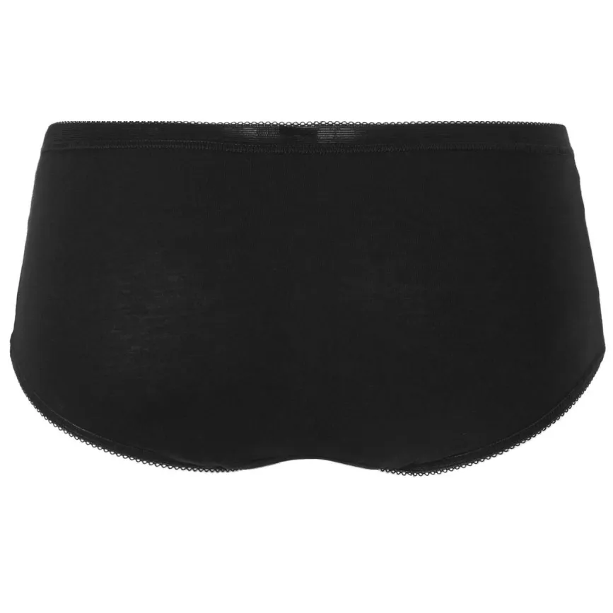 Sloggi Basic+ midislip (set van 4) zwart, foto 3