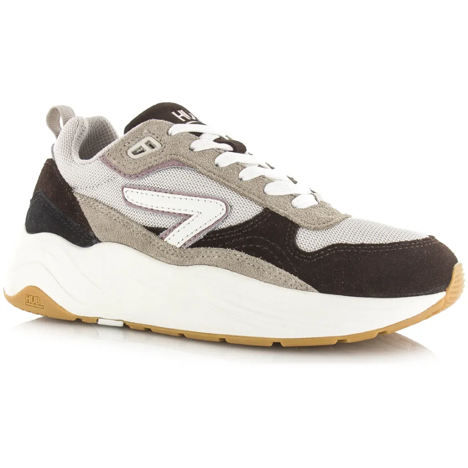 Hub Glide M65 chunky mesh sneakers - beige, foto 3